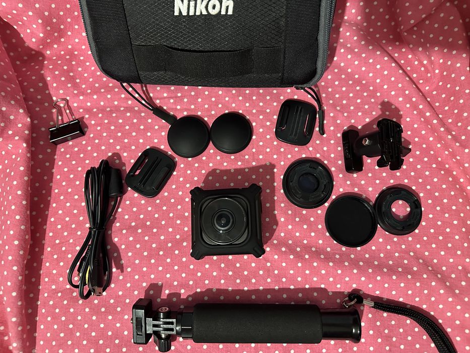 Екшн камера nikon 360 key mission