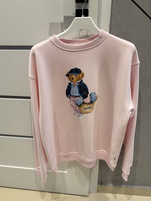 Bluza rozowa z misiem uniwersalna