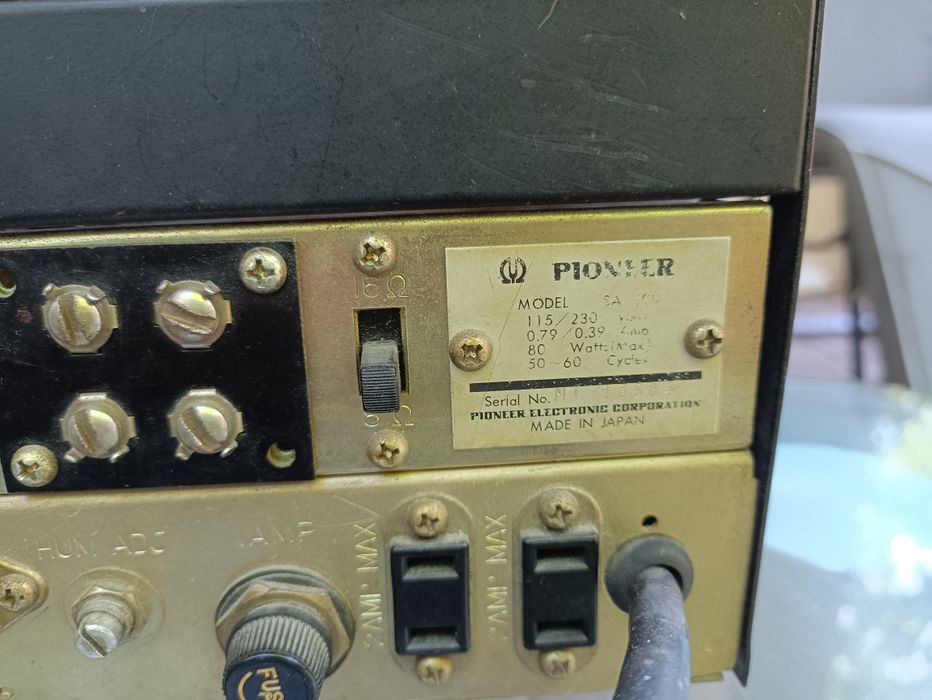 Pioneer SA400 wzmacniacz lampowy