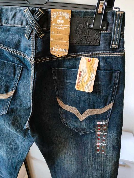 Nowe, męskie dżinsy CLP Jeans rozmiar W29 L34