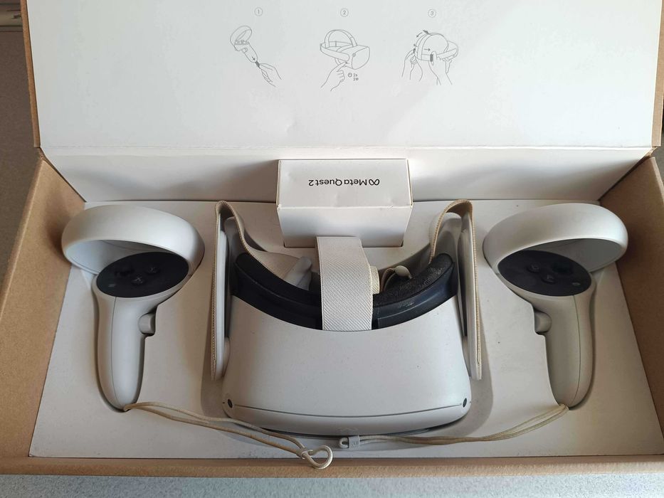 Oculus Quest 2 128 GB + 2 Pady