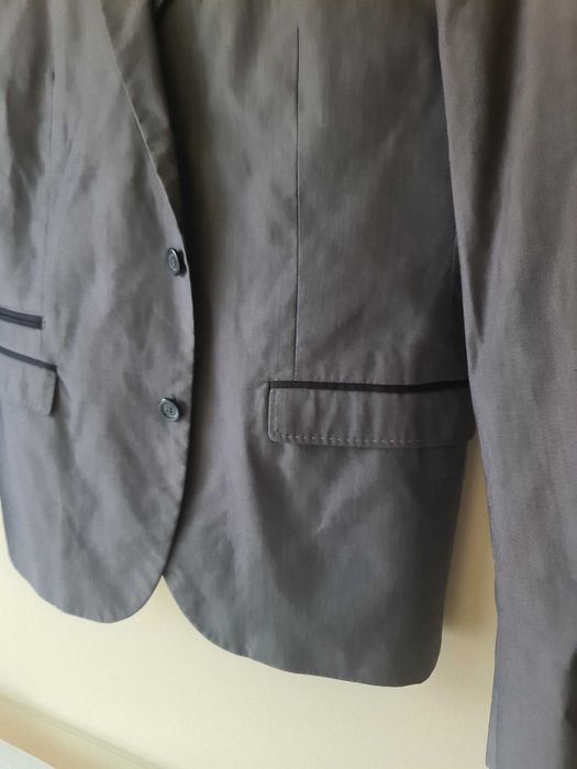 Fato Homem Cinzento Slim Fit Zara - Tamanho 54 Blazer e 42 Calças