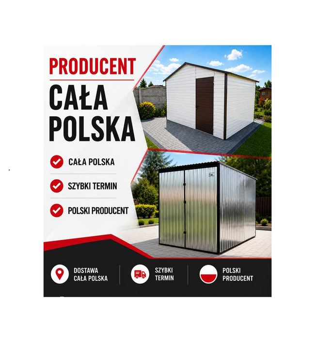 BLASZAK / garaż blaszany / GARAŻE BLASZANE /  Blaszaki mocne ! Cała Polska ! SZYBKI TERMIN  raty