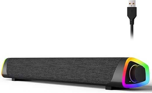 Głośnik Komputerowy Soundbar Soulion R30 Usb Rgb Led 10W