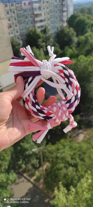 Игрушки для собак/ канатик / канат ручной работы 3 шт