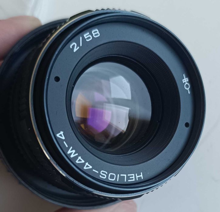 Obiektyw Helios 44M-4 M42 NOWY Unikat wirujący bokeh