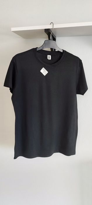 T-shirt czarny damski rozmiar L 40 nowy 100% bawełna