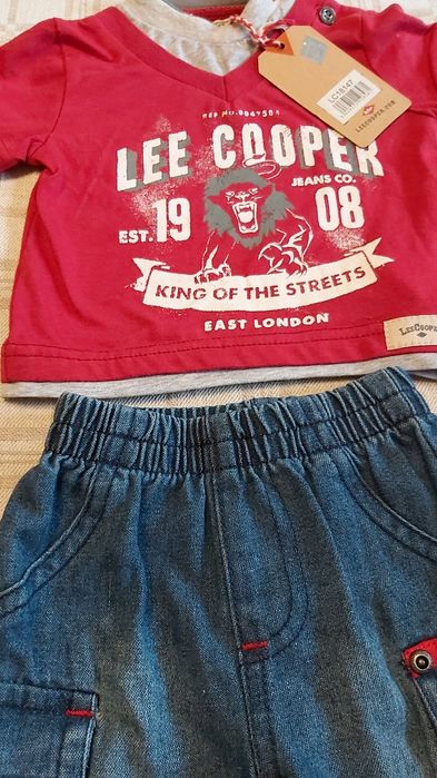 Ubranko chłopięce Lee Cooper spodenki i bluzeczka