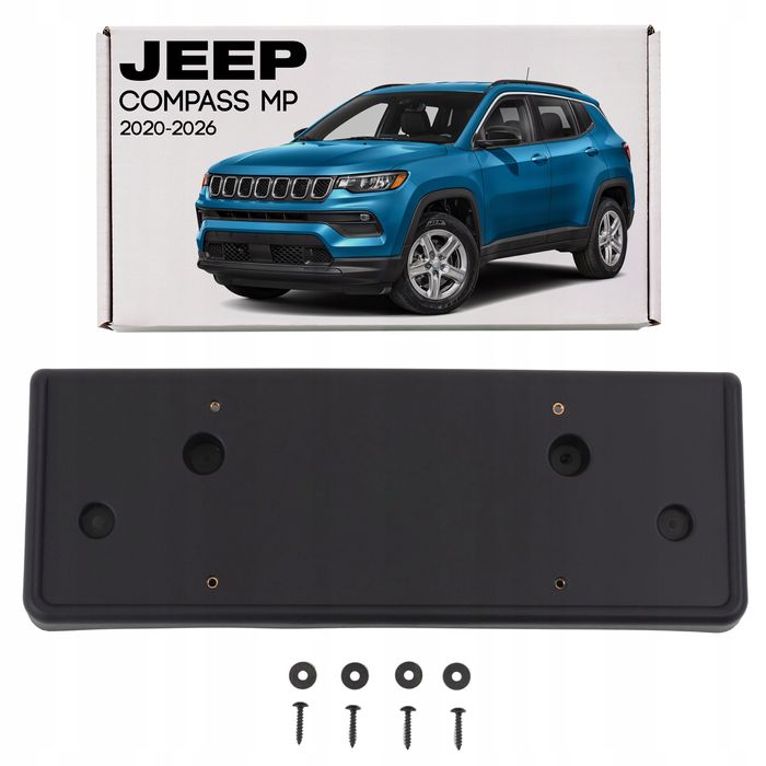 mocowanie przedniej tablicy rejestracyjnej jeep compass ii mp 2020-2026