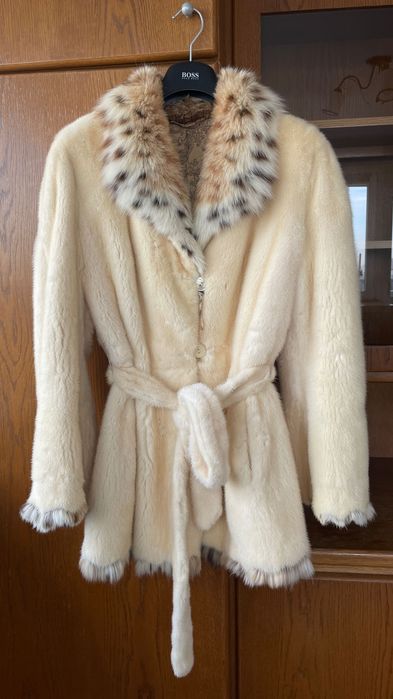 Futro z norki i lamparta