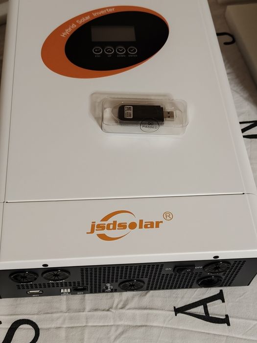 В наявності Гібридний  інвертор 24v 4KW JSDsolar  WiFi краще ніж Anenj