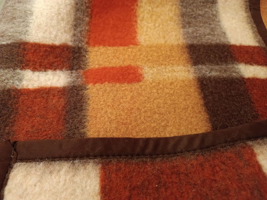 Одеяло из верблюжьей шерсти полуторное СССР