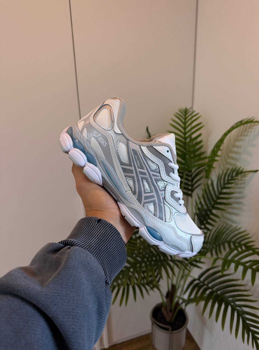 ‼️ НОВІ Кросівки Asics Gel-NYC White Grey