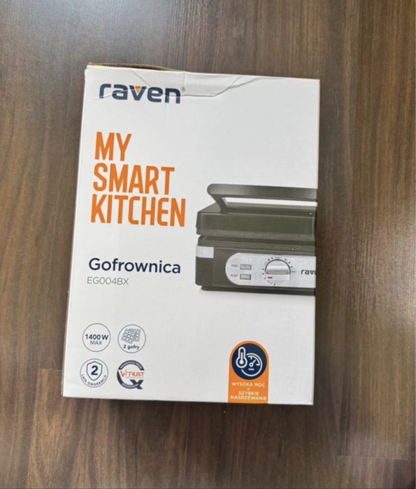 Gofrownica raven EG004BX  1400 W