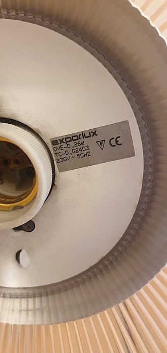 Candeeiro Teto Acrílico