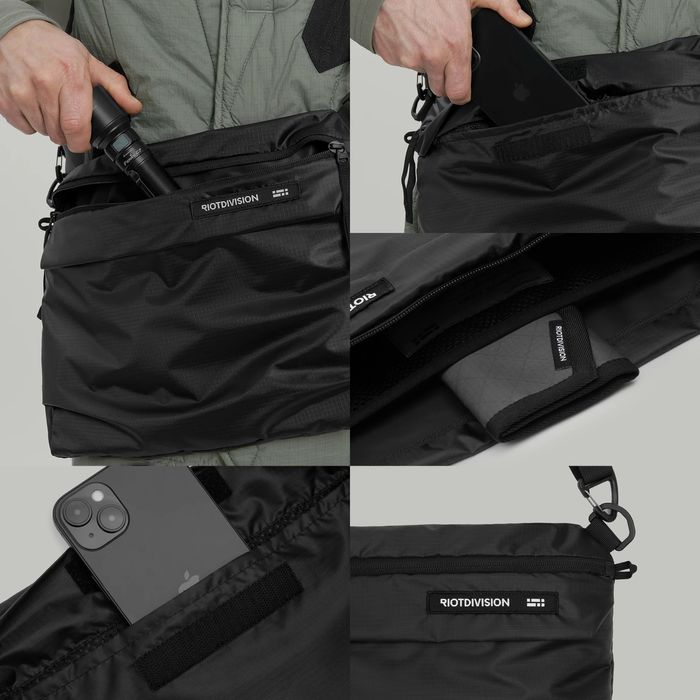 Сумка через плече середнього розміру