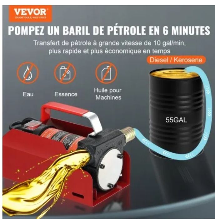 Kit Bomba Transfega de combustível - 170 Euros