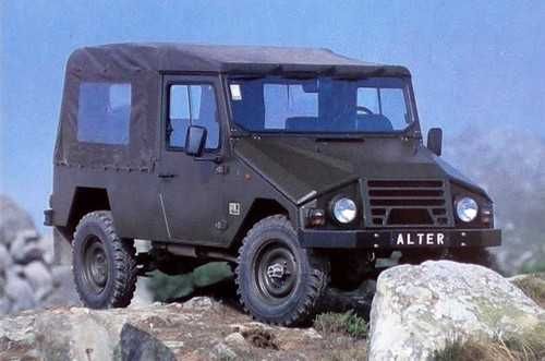 Especificações de UMM Alter II Militares