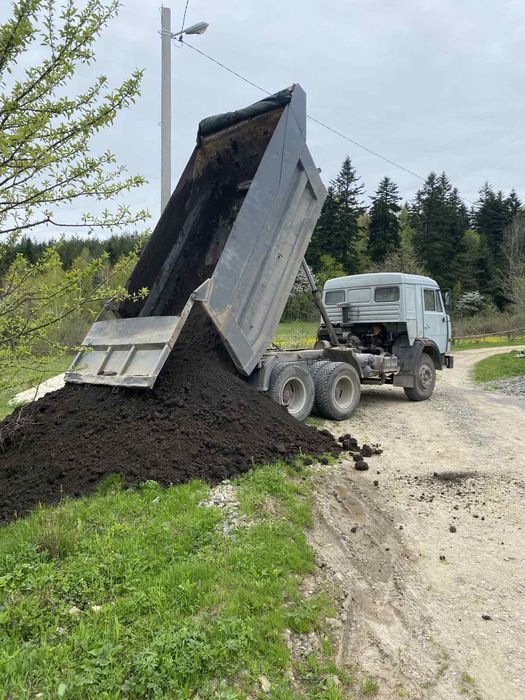 Чорнозем торф доставка до 12 кубів