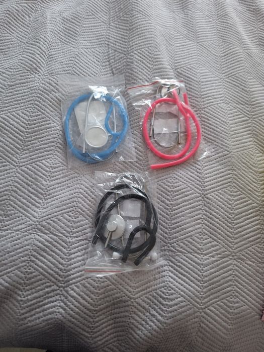 Stetoskop edukacyjny nowy słychać bicie serca edukacja 3 szt