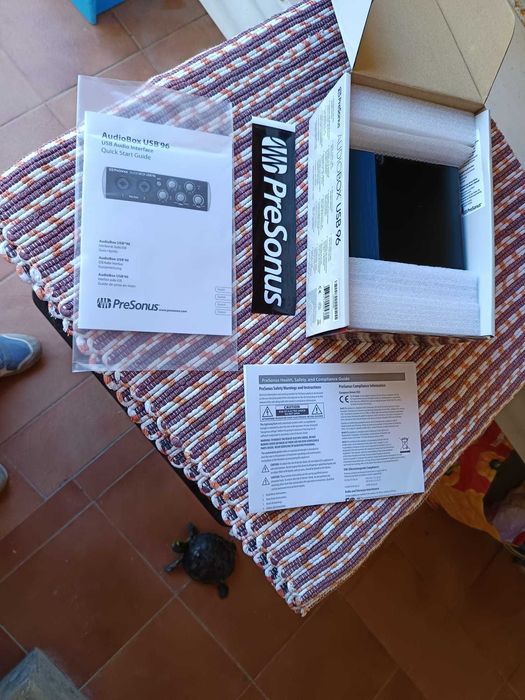 Presonus audiobox interface de gravação USB 2.0 de 24bits/96kHz