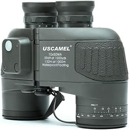 Бінокль(бинокль) 10х50 USCAMEL, дальномір, компас, HD