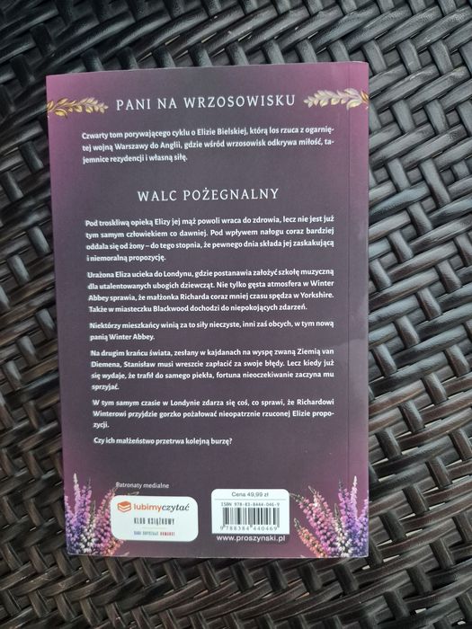 Nowa książka "Walc pożegnalny"Lucyna Olejniczak