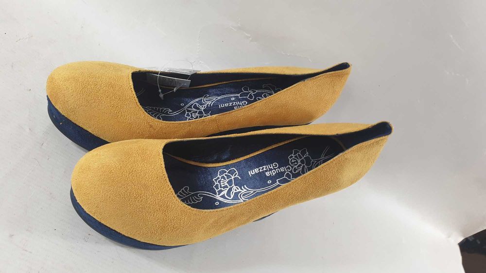 CLAUDIA GHIZZANI czółenka na koturnie rozmiar 38