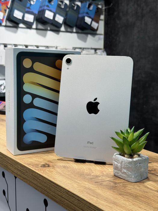 Гарантія • iPad mini 6 • Starlight • Wi-Fi • 64GB • Оплата частинами