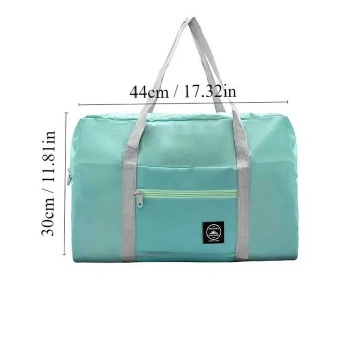 Składana Torba Podróżna na Jedno Ramię z Ekologicznego Materiału