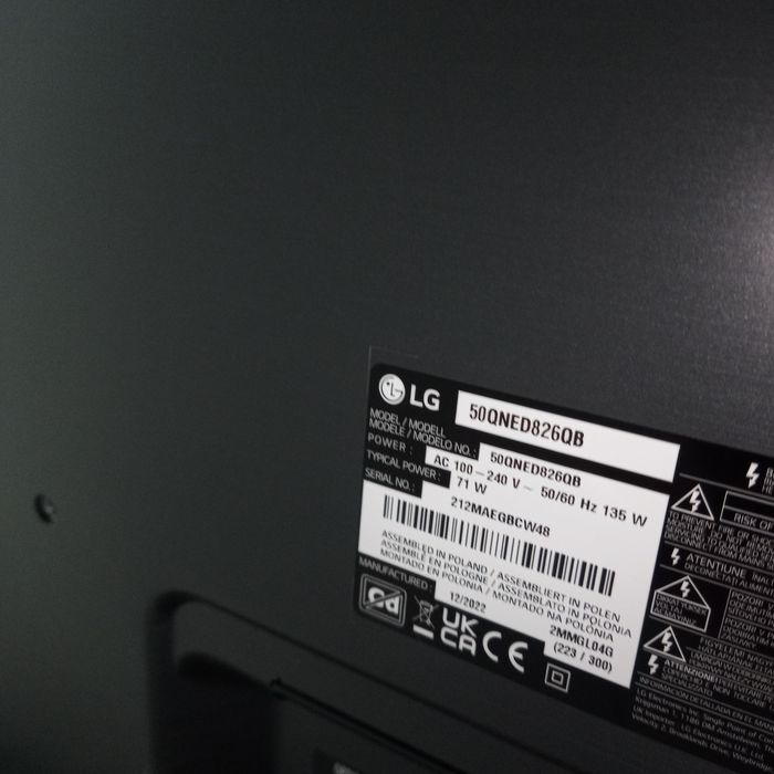 TV Lg qned50 120hz