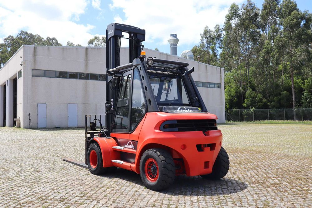 2001 Linde H70D-02 7000 kg Empilhador Diesel