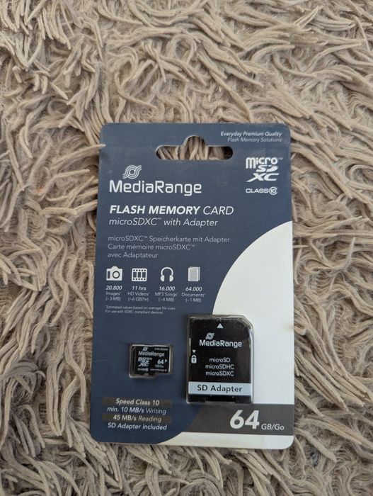 SD флешка 64 гігабайта