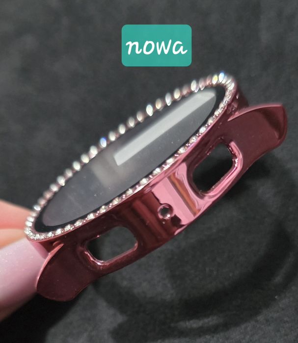 Smart watch Etui Case + SZKŁO 2w1 DO SAMSUNG GALAXY WATCH 4 44mm