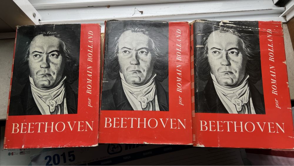 Livros Bethoven por Romain Rolland de 1962