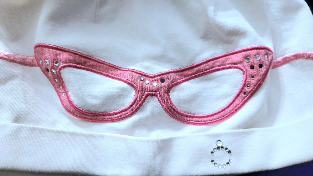 Czapka wiosenna cienka Broel okulary 48-50 cm