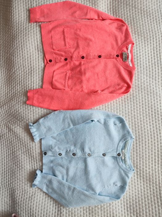 Sweterki Next 110 i 116 kardigan Next