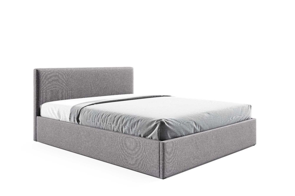 Podnoszone łóżko tapicerowane BASIC ze stelażem 90/20/140/160/180x200