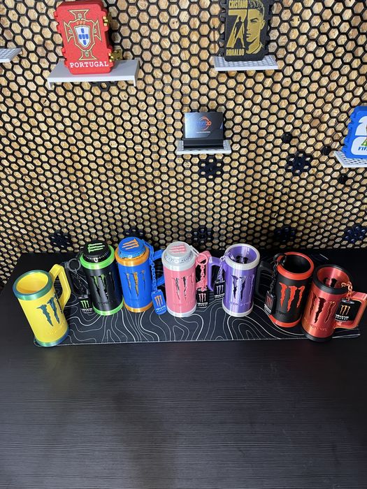 Porta latas Monster
