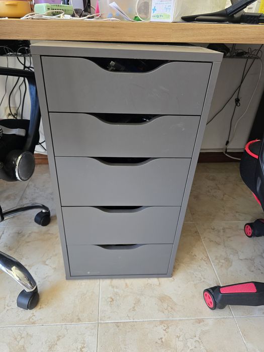 Bloco de gavetas ikea alex