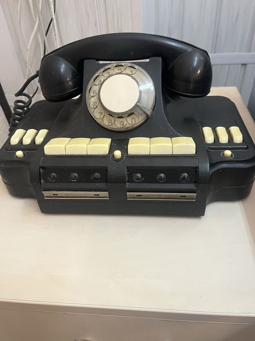 Бакелитовый телефон КД-6.Рабочий.
