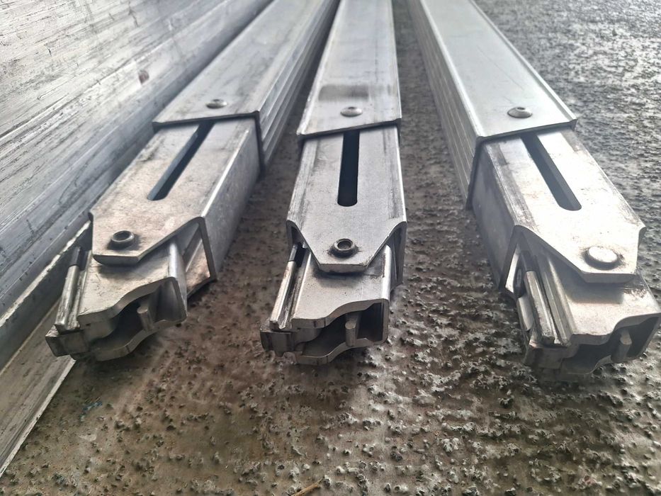 barras de travamento de carga.