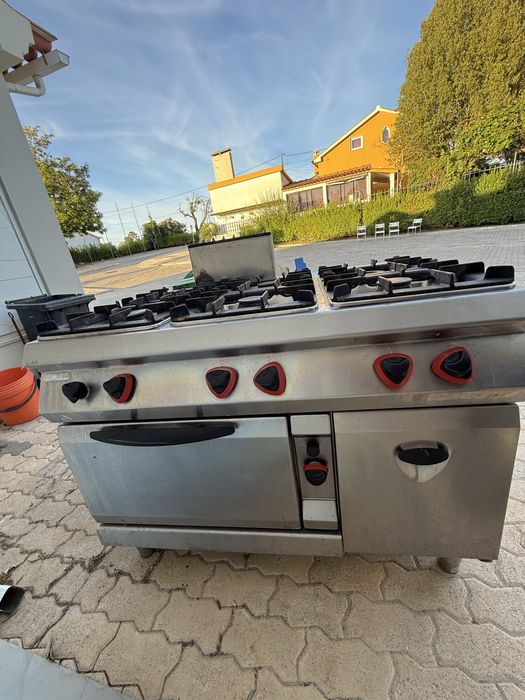 Fogao ANGELO PO 6 queimadores c/ Forno