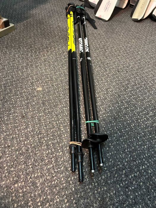 Nowe kije narciarskie- 105 cm, Fischer, Atomic/ Sklep-Serwis