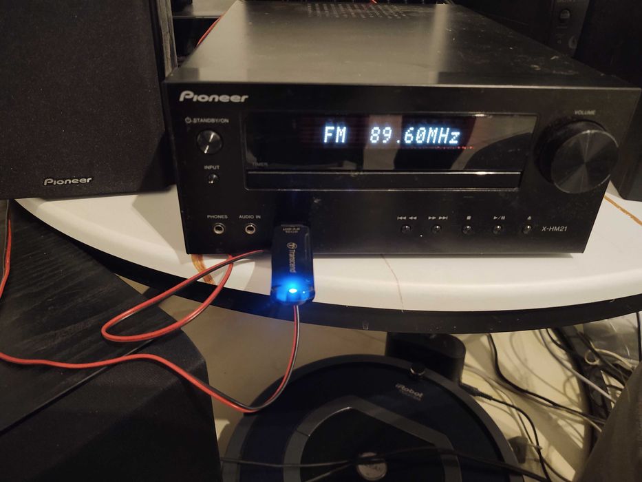 Mini wieża Pioneer aux cd usb