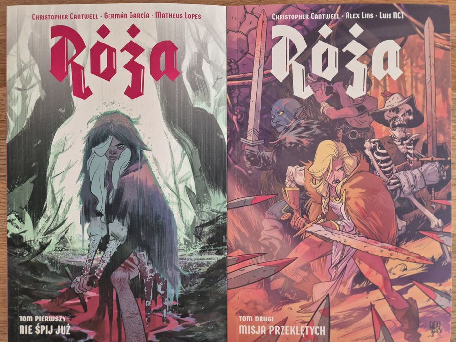 Róża tomy 1 i 2 Komiks
