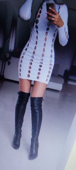 Sukienka mini  sexi - rozciągliwa Xs , S