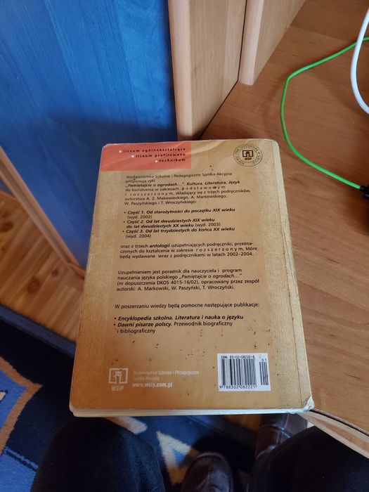 Pamiętajcie o ogrodach... Podręcznik cz. 1 WSiP