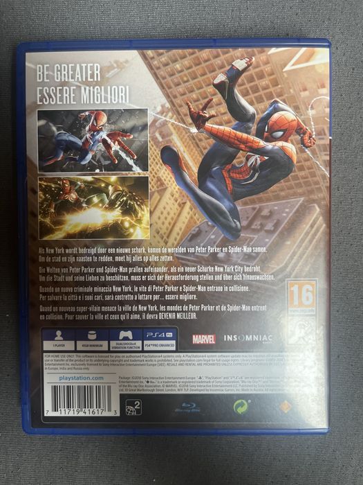 Spider-man ps4 i ps5