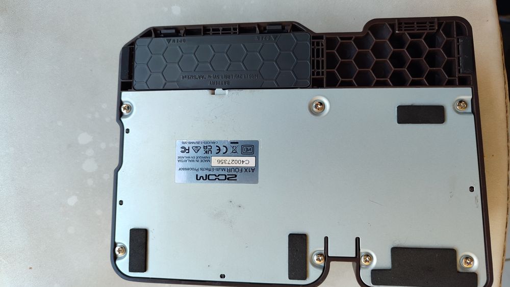 Pedaleira zoom A1X four acoustic